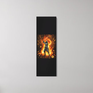 Toile Armure de samouraï Oda Nobunaga Feu 16x48