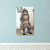 Toile Armure du guerrier de Samurai (Insitu (Plancher de Bois))