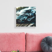Toile Armure Tribale Voiture Drift Course Drift Art (Insitu(Salon))