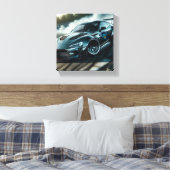Toile Armure Tribale Voiture Drift Course Drift Art (Insitu(Chambre))