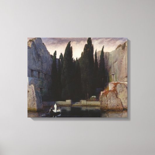 Toile Arnold Böcklin - L'île des morts (Recto)