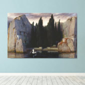Toile Arnold Bocklin - L'île des morts (1883) (Insitu (Plancher de Bois))