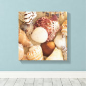 Toile Arrangement de coquillage (Insitu (Plancher de Bois))