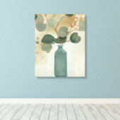 Toile Arrangement neutre - Verdure dans le Vase (Insitu (Plancher de Bois))