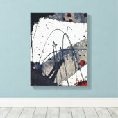 Toile arrière - plan Abstrait, texture d'encre. (Insitu (Plancher de Bois))