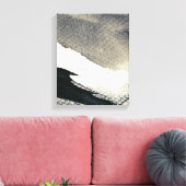 Toile arrière - plan Abstrait, texture d'encre. 4 (Insitu(Salon))