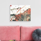 Toile arrière - plan Abstrait, texture d'encre. 5 (Insitu(Salon))