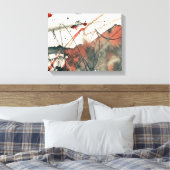 Toile arrière - plan Abstrait, texture d'encre. 5 (Insitu(Chambre))