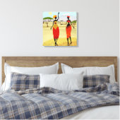 Toile Arrière - plan africaine (Insitu(Chambre))