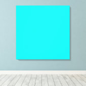 Toile Arrière - plan couleur Aqua (Insitu (Plancher de Bois))