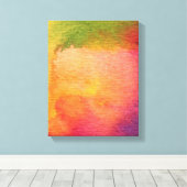 Toile arrière - plan d'aquarelle Abstraite peinte (Insitu (Plancher de Bois))