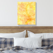 Toile Arrière - plan d'aquarelle orange (Insitu(Chambre))