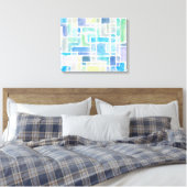Toile arrière - plan d'aquarelle peint Abstrait. (Insitu(Chambre))