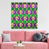 Toile Arrière - plan de bijoux Mardi Gras (Insitu(Salon))