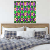 Toile Arrière - plan de bijoux Mardi Gras (Insitu(Chambre))