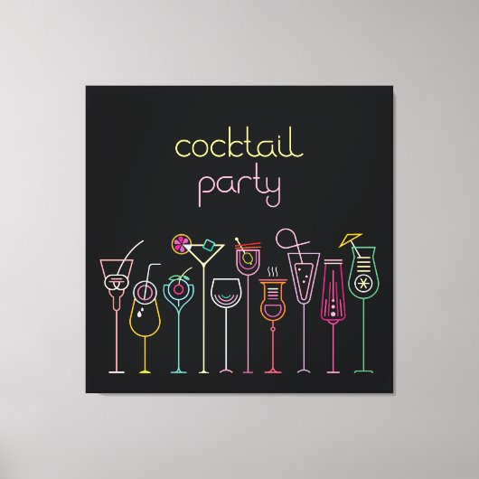 Toile Arrière - plan de Cocktail (Recto)