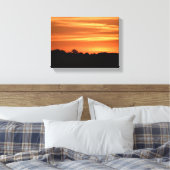 Toile Arrière - plan de coucher de soleil (Insitu(Chambre))