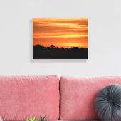 Toile Arrière - plan de coucher de soleil (Insitu(Salon))