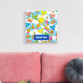 Toile Arrière-plan des bébés animaux (Insitu(Salon))