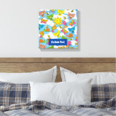 Toile Arrière-plan des bébés animaux (Insitu(Chambre))