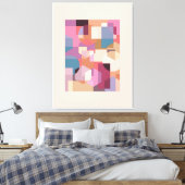 Toile arrière - plan géométrique Abstrait (Insitu(Chambre))