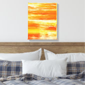 Toile arrière - plan jaune Abstrait de l'aquarelle (Insitu(Chambre))