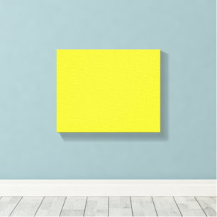 Toile Arrière-plan jaune uni vibrant