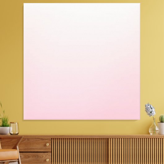 Toile Arrière - plan Pastel Pink Gradient (Insitu(Salon))