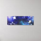 Toile Arrière - plan spatial avec étoiles (Recto)