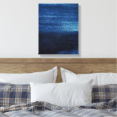 Toile Arrière - plan Texture bleu et blanc (Insitu(Chambre))