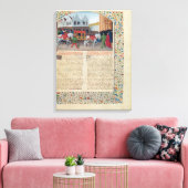 Toile Arrivée de l'empereur Charles IV (Insitu(Salon))