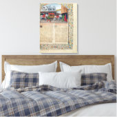 Toile Arrivée de l'empereur Charles IV (Insitu(Chambre))
