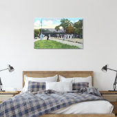 Toile Arrivée du train à Boyes Hot Springs (Insitu(Chambre))