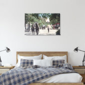 Toile Arrivée d'un StagecoachHighland Springs, CA (Insitu(Chambre))