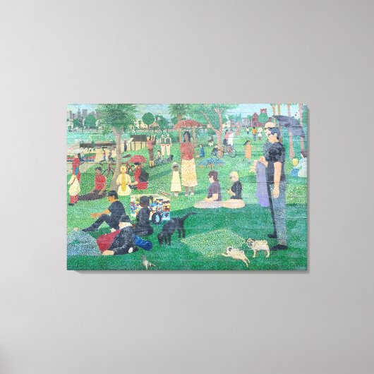 Toile art2Célébrer : Un dimanche après-midi à Dolores Pa (Recto)