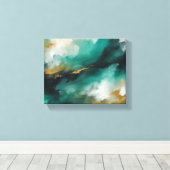 Toile art Abstrait (Insitu (Plancher de Bois))