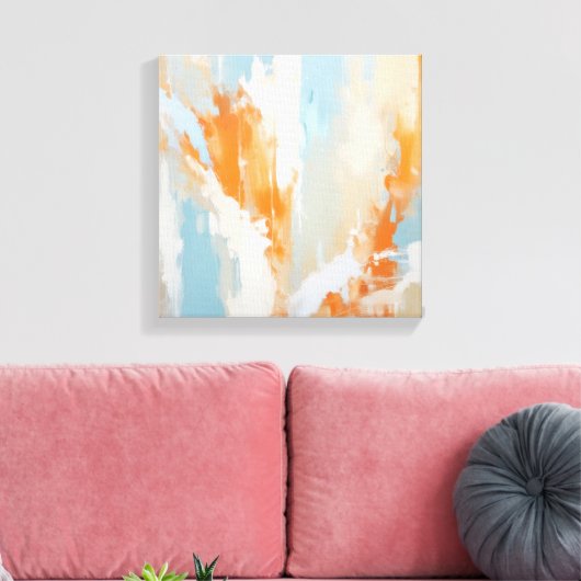 Toile art Abstrait (Insitu(Salon))