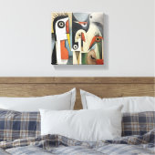 Toile art abstrait (Insitu(Chambre))