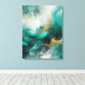 Toile art Abstrait (Insitu (Plancher de Bois))