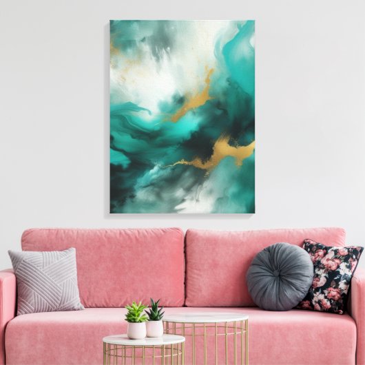 Toile art Abstrait (Insitu(Salon))