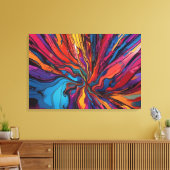 Toile art Abstrait (Insitu(Salon))