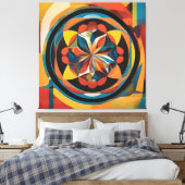 Toile art abstrait (Insitu(Chambre))