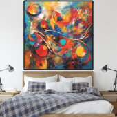 Toile Art Abstrait (Insitu(Chambre))