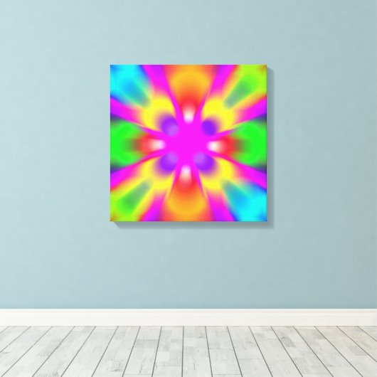 Toile art Abstrait (Insitu (Plancher de Bois))