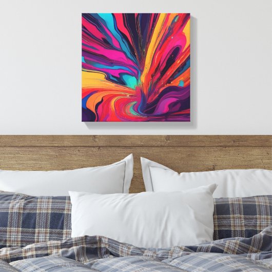 Toile art Abstrait (Insitu(Chambre))