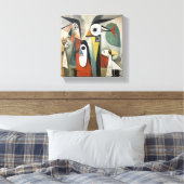 Toile art abstrait  (Insitu(Chambre))