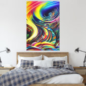 Toile Art abstrait (Insitu(Chambre))