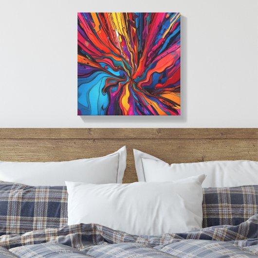 Toile art Abstrait (Insitu(Chambre))