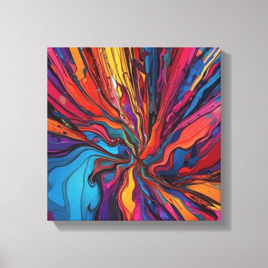 Toile art Abstrait (Recto)