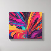 Toile art Abstrait (Recto)